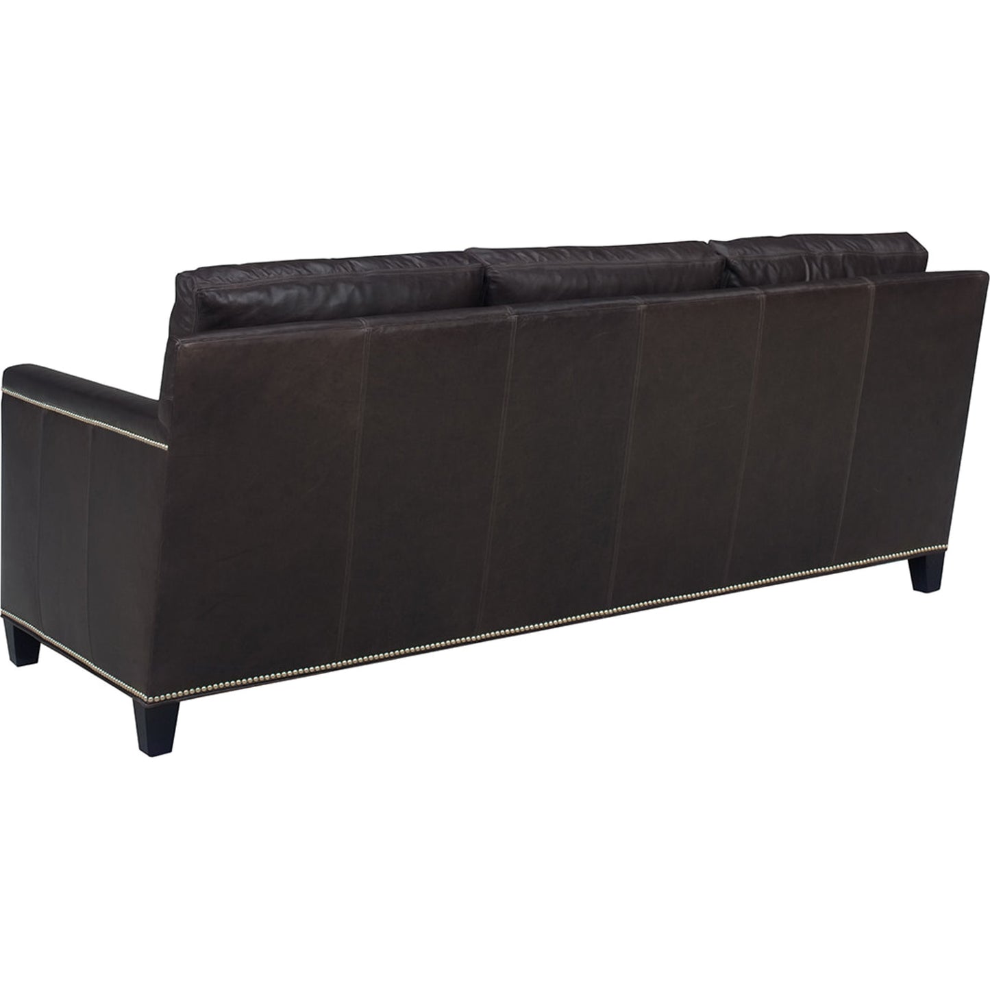 002 SR-835719 | Additional Silo | Strada Leather Sofa by Lexington in brown. Made from unique in a transitional style.
