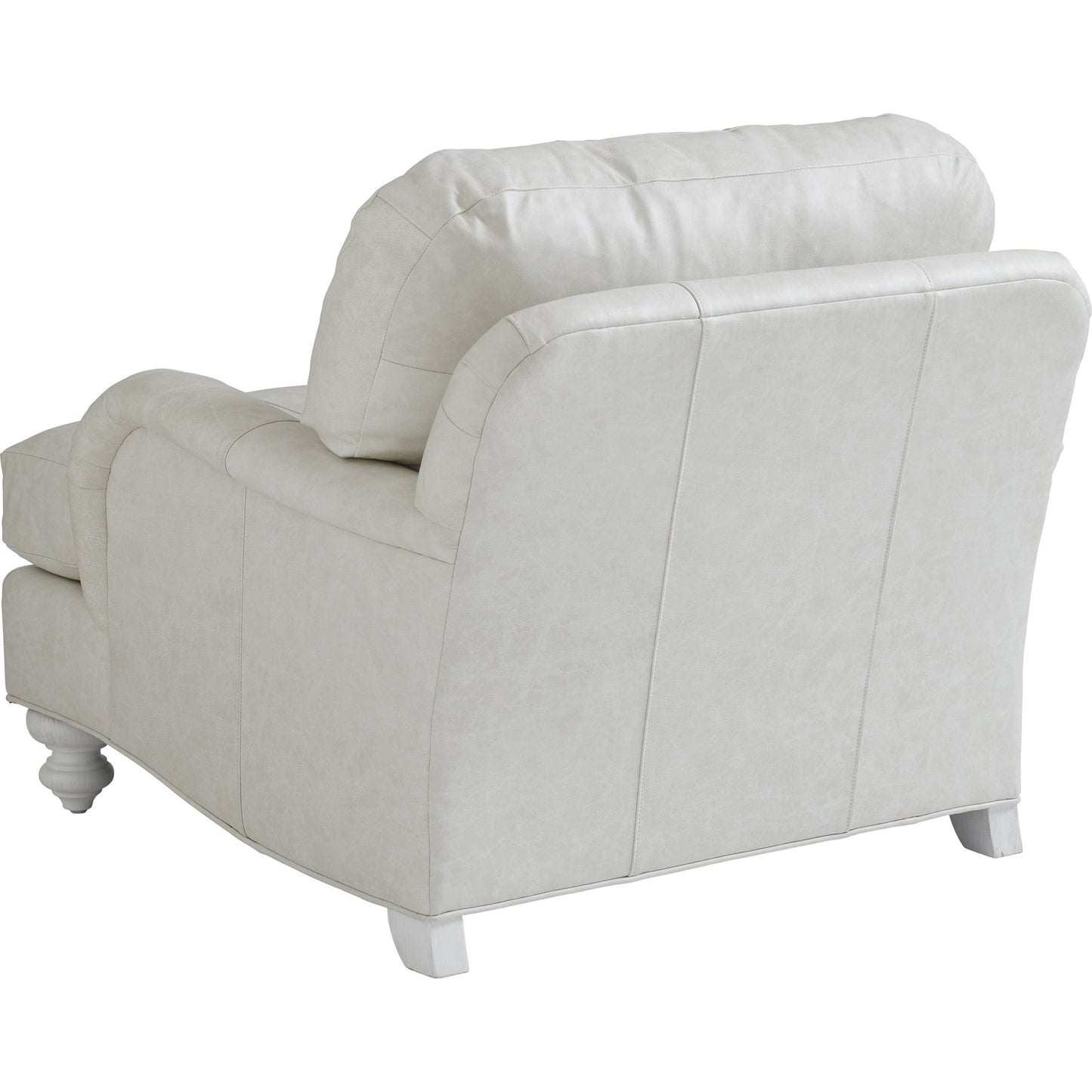 002 SR-836112 | Additional Silo | Gilmore Leather Arm Chair by Tommy Bahama Home in seashell. Made from unique in a transitional style.