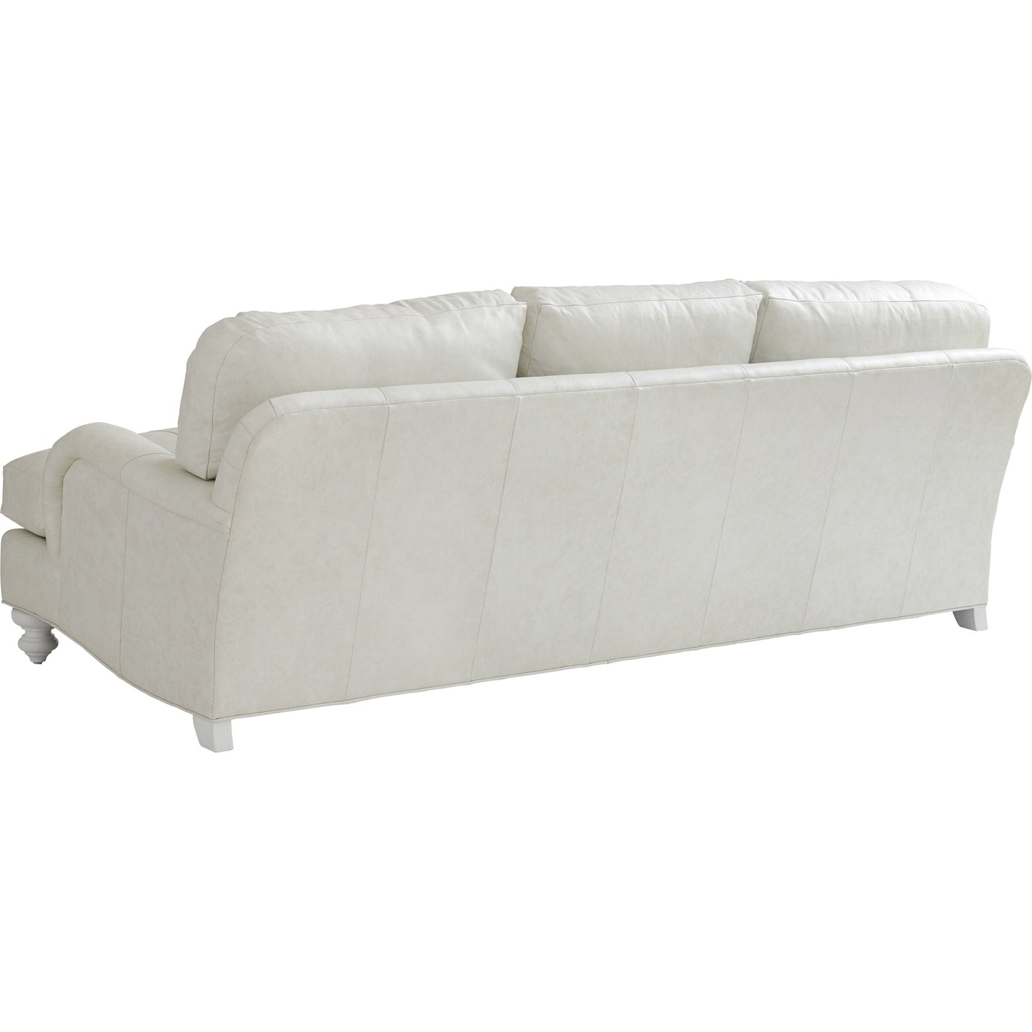 002 SR-836113 | Additional Silo | Gilmore Leather Arm Sofa by Tommy Bahama Home in seashell. Made from unique in a transitional style.