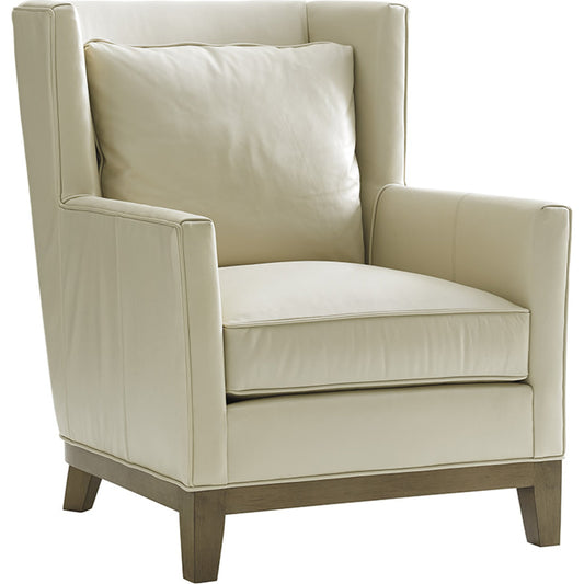 Atlas Leather Chair by Lexington. Made from unique in a transitional style.