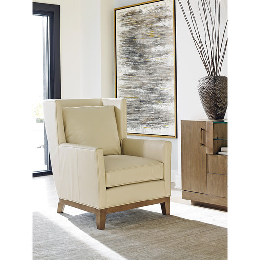 Atlas Leather Chair by Lexington. Made from unique in a transitional style.