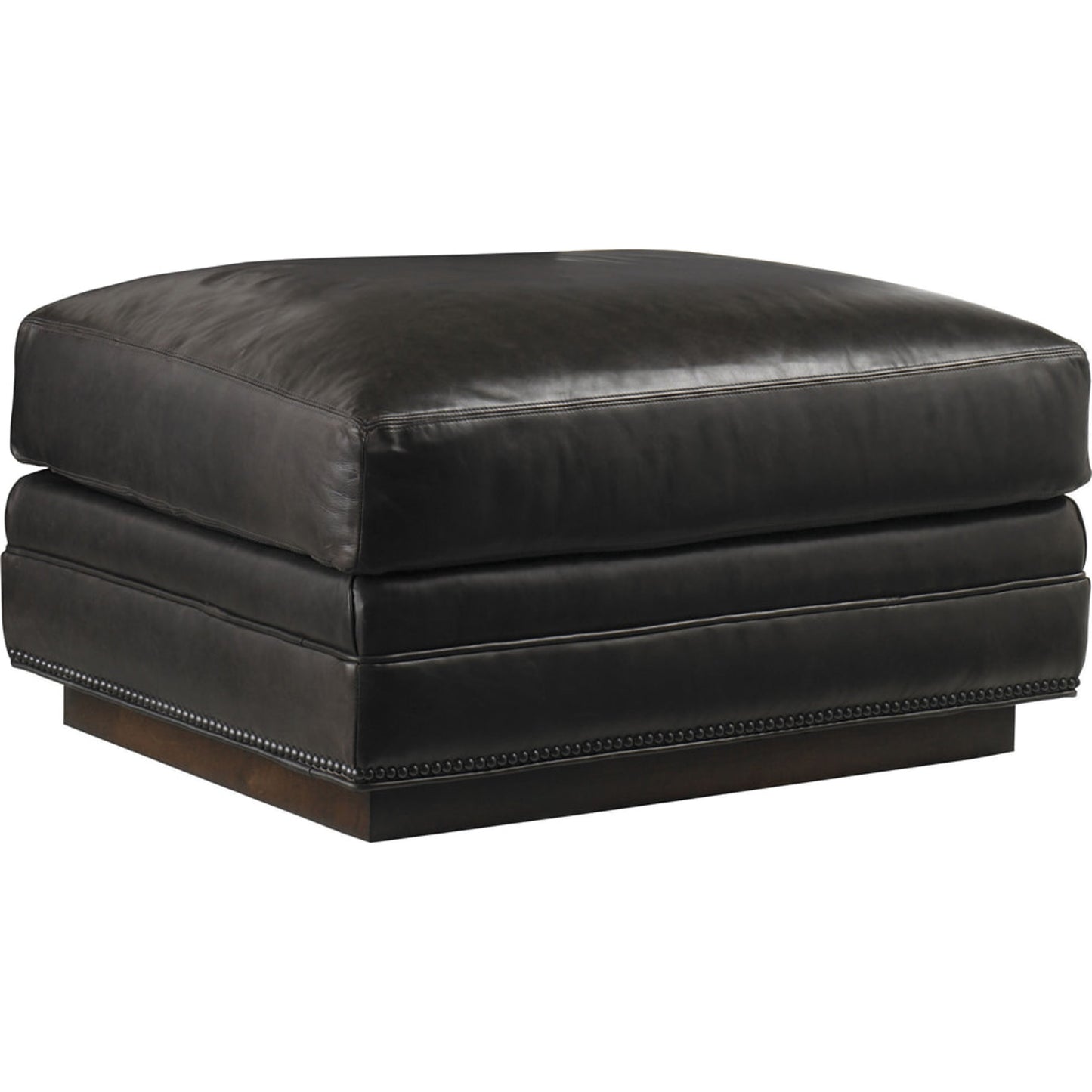 001 SR-835123 | Additional Silo | Balance Leather Ottoman by Lexington. Made from unique in a modern style.