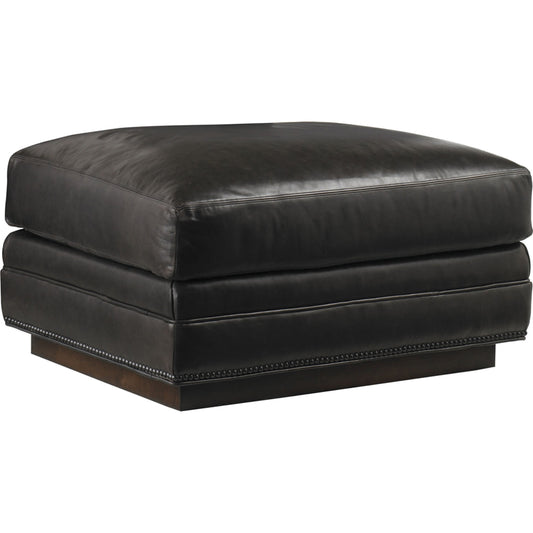 Balance Leather Ottoman by Lexington. Made from unique in a modern style.