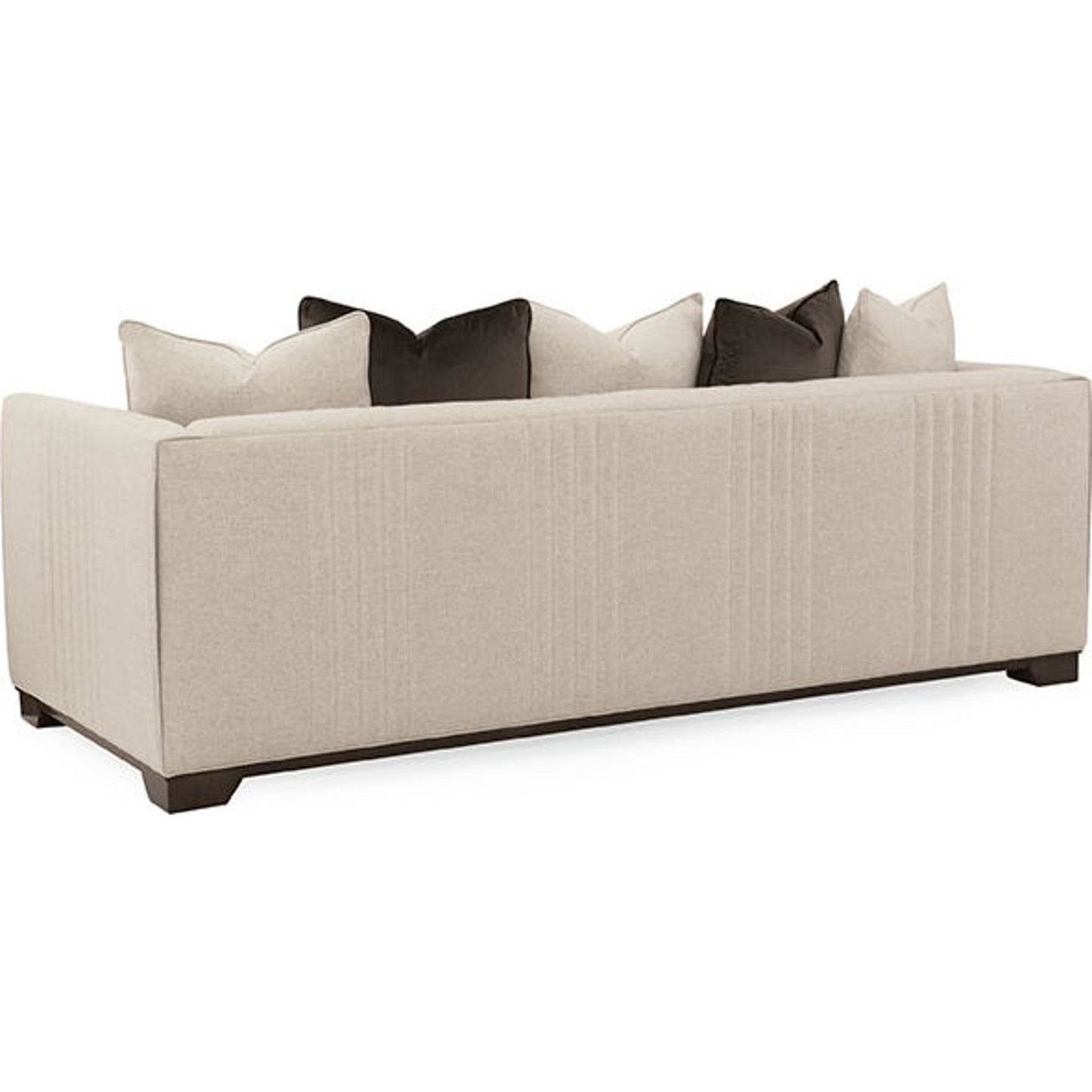 002 SR-768924 | Additional Silo | Moderne Sofa by Caracole in natural and bourbon glaze. Made from pine in a transitional style.
