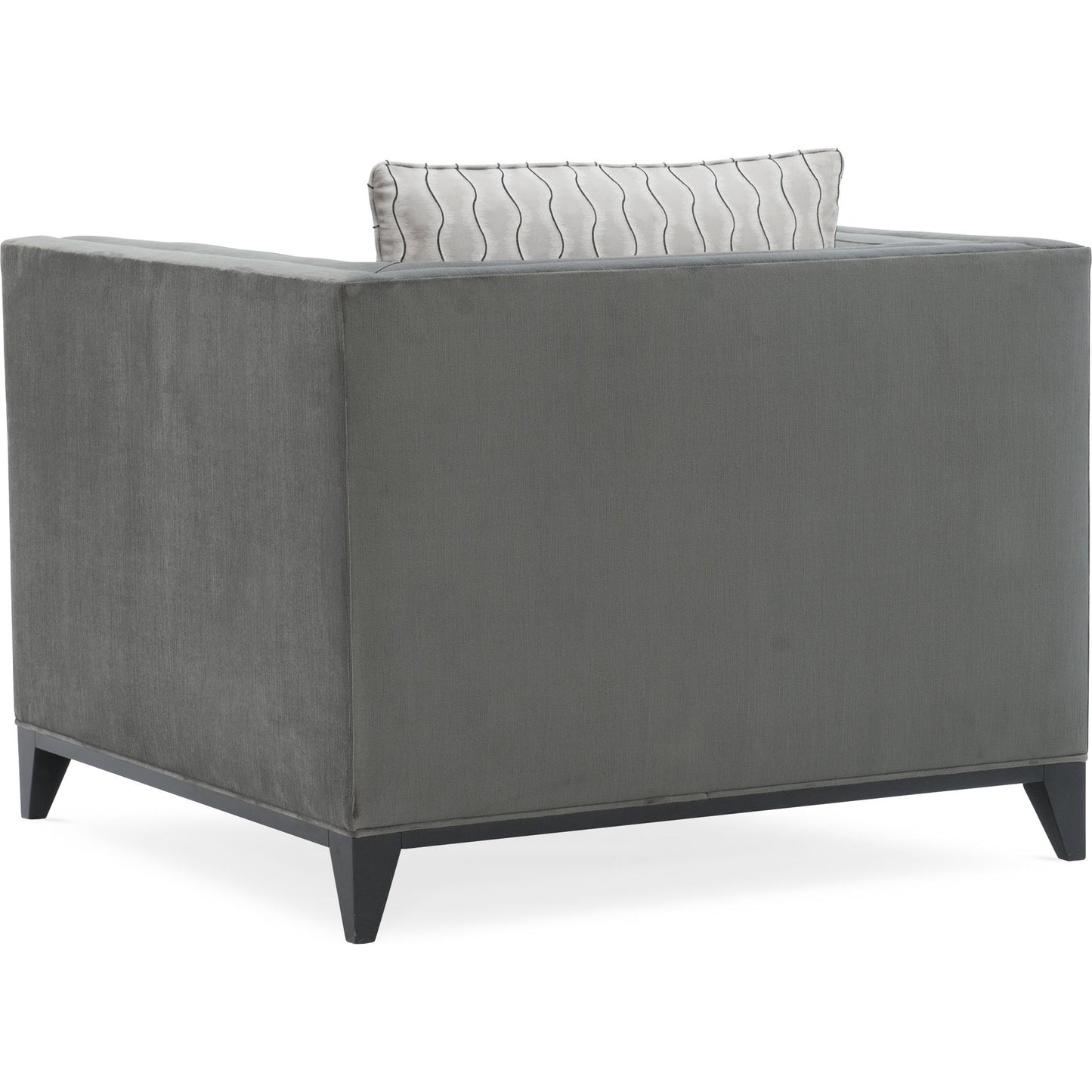 004 SR-768778 | Additional Silo | Grace Chair by Caracole in natural and satin ebony. Made from birch in a transitional style.