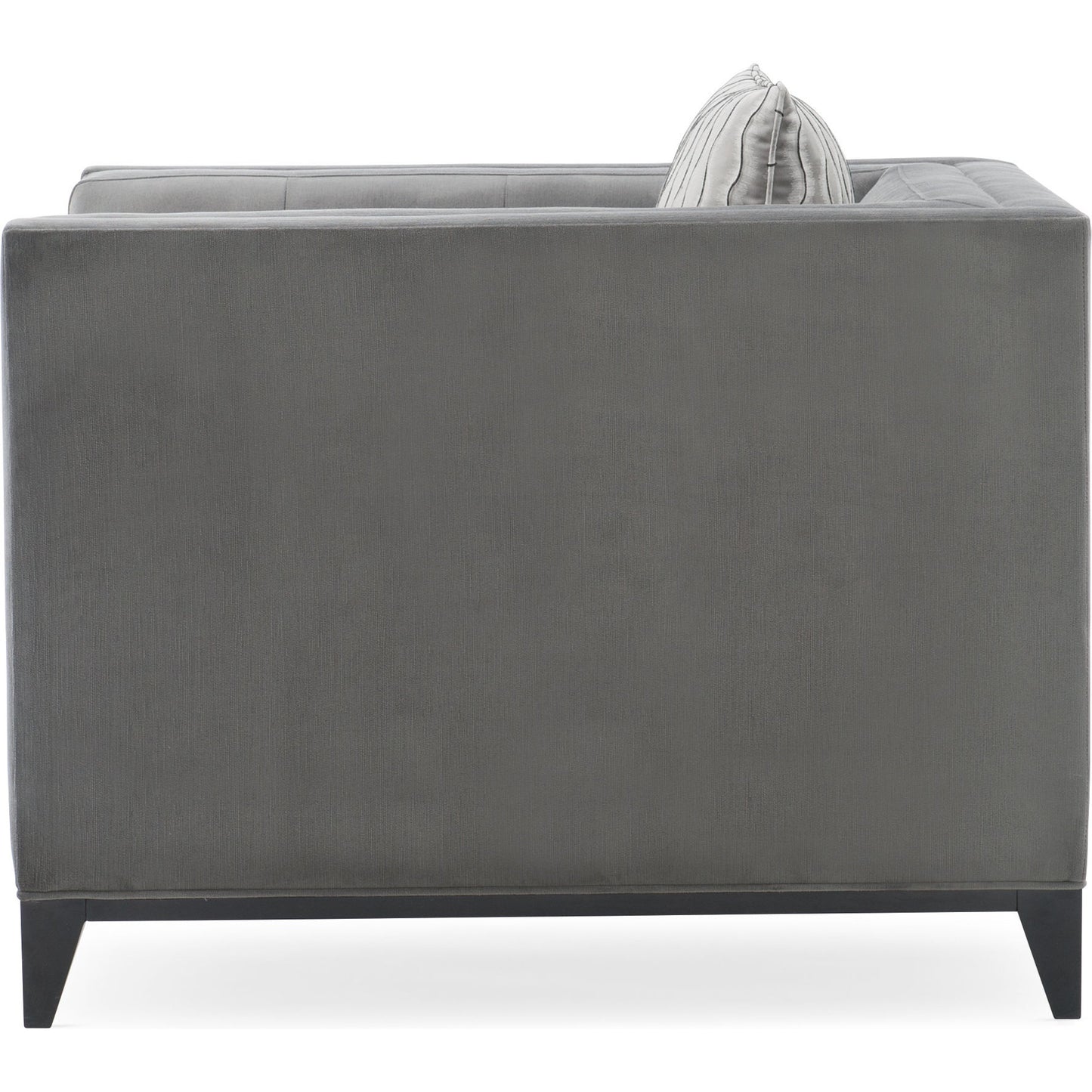 005 SR-768778 | Additional Silo | Grace Chair by Caracole in natural and satin ebony. Made from birch in a transitional style.