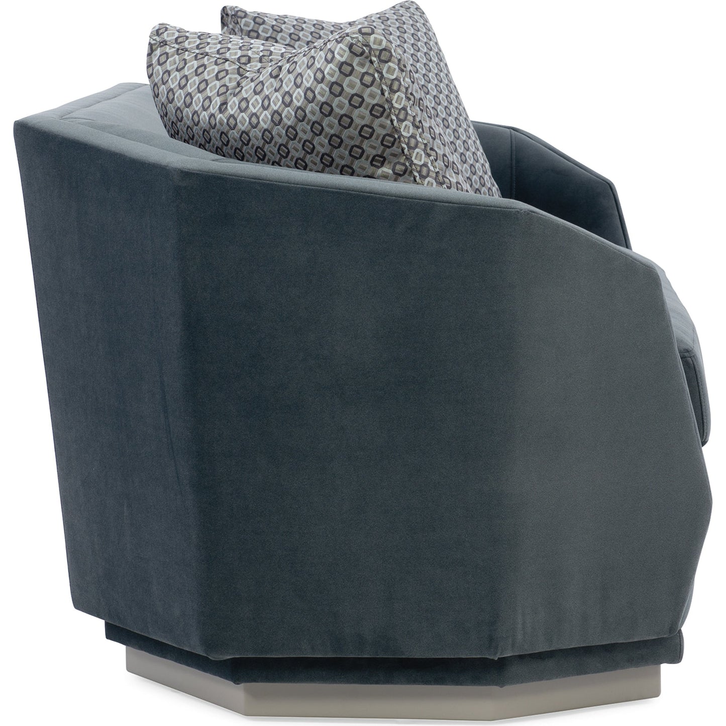 003 SR-877727 | Additional Silo | Expressions Sofa by Caracole in natural and london fog. Made from birch in a modern style.