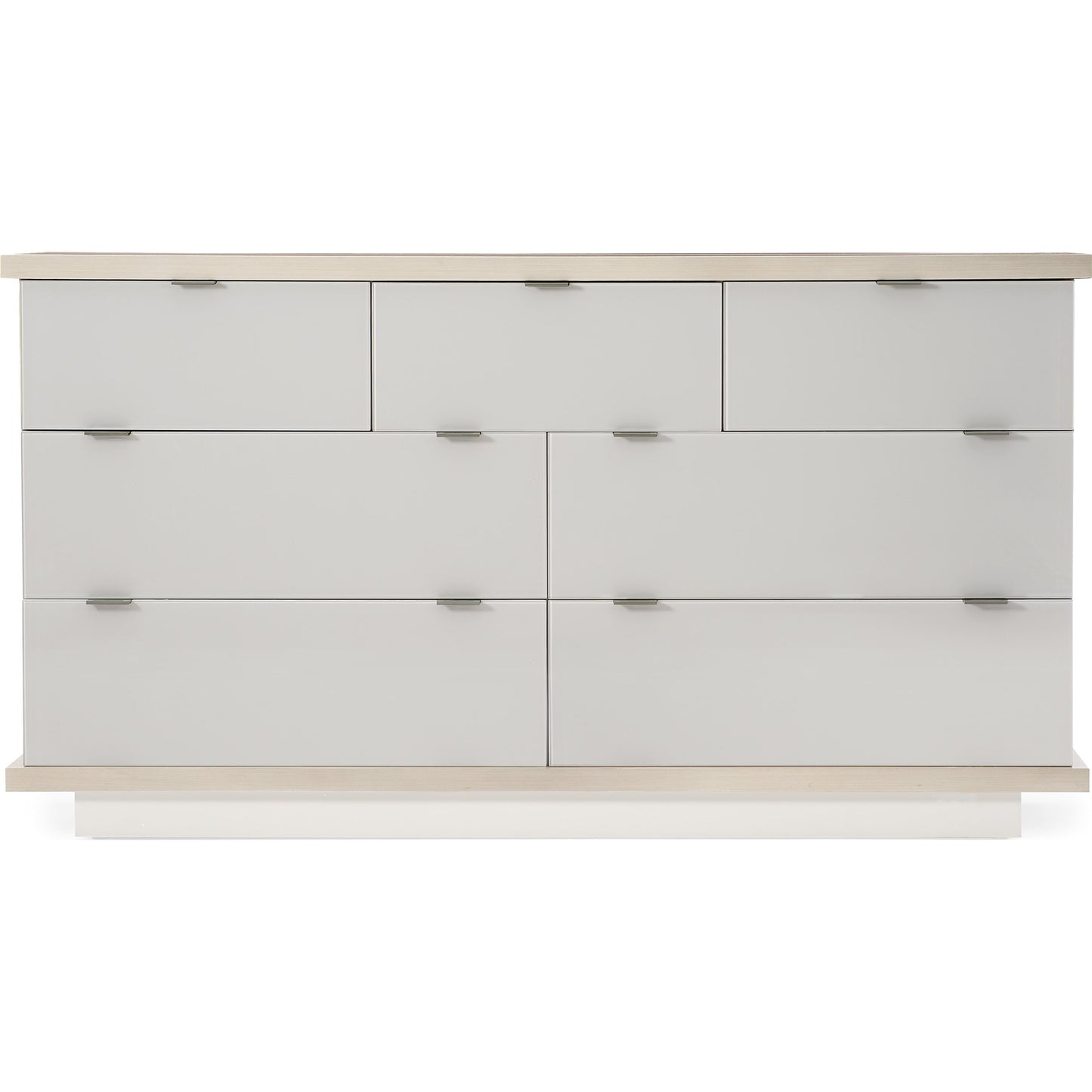 002 SR-877724 | Additional Silo | Expressions Dresser by Caracole in gray, ash, taupe, gray and ash taupe, winter haze, delicate grey. Made from ash in a modern style.