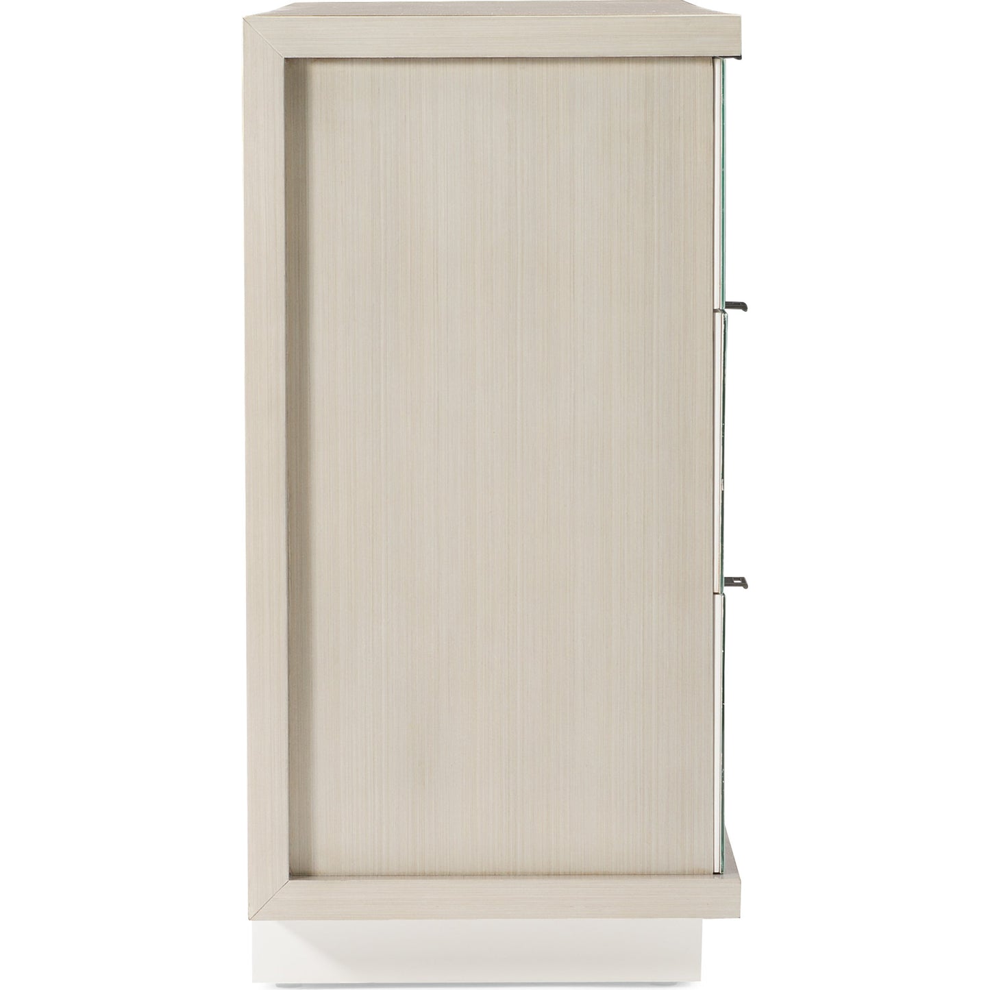 003 SR-877724 | Additional Silo | Expressions Dresser by Caracole in gray, ash, taupe, gray and ash taupe, winter haze, delicate grey. Made from ash in a modern style.