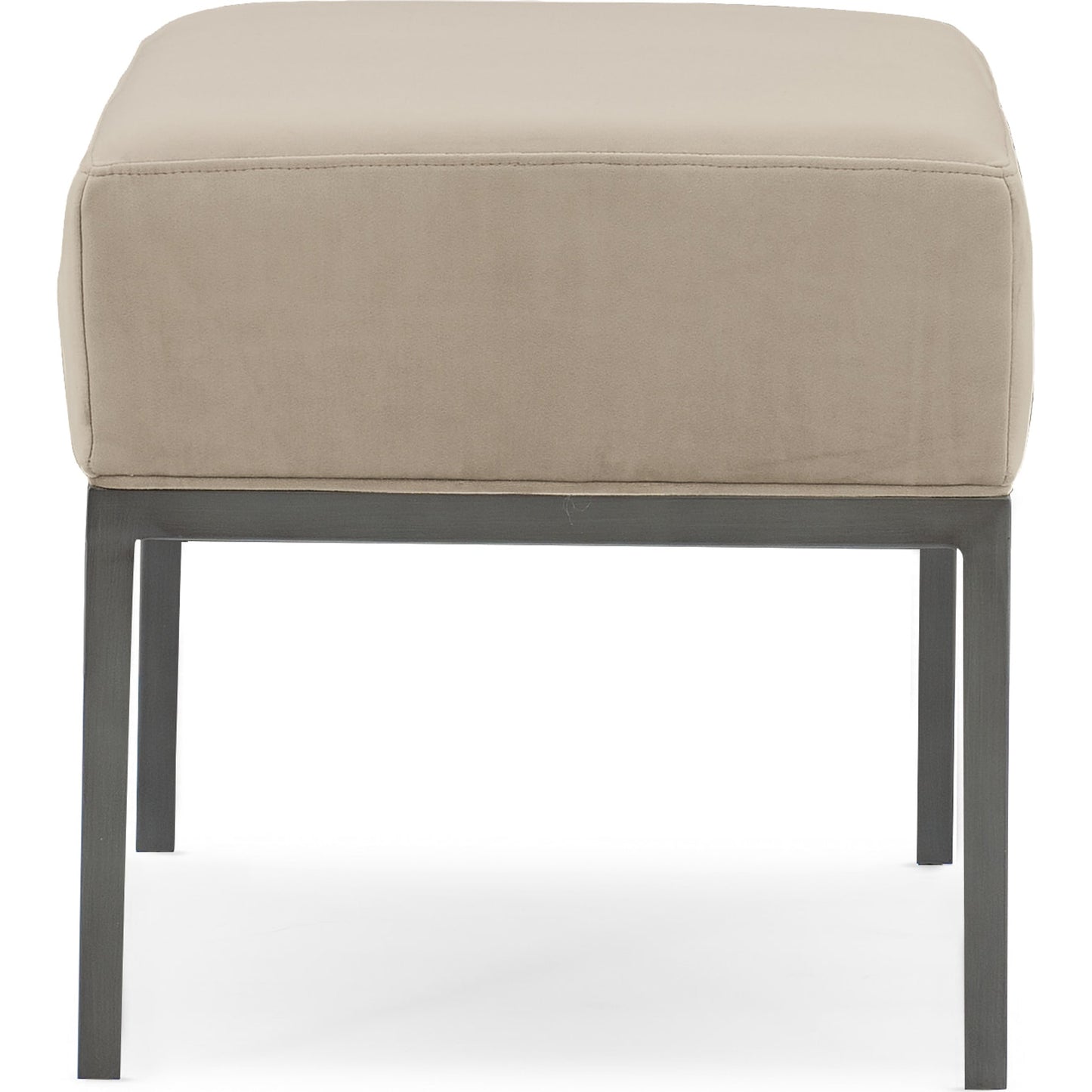 003 SR-877720 | Additional Silo | Expressions Bed Bench by Caracole in zinc. Made from metal in a transitional style.