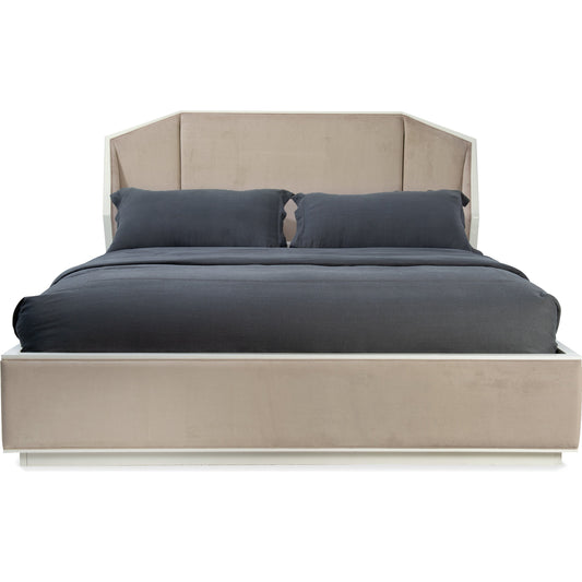 Expressions Bed by Caracole in natural. Made from asian hardwood in a modern style.