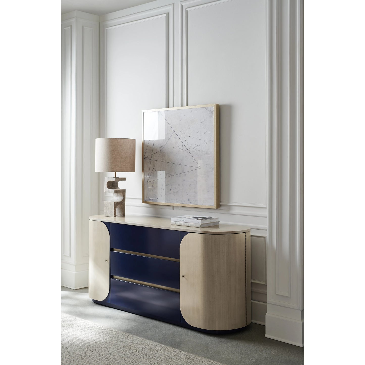 009 SI-1955860 | Lifestyle | Da Vita Dresser by Caracole. Made from birch, koto, maple in a modern style.