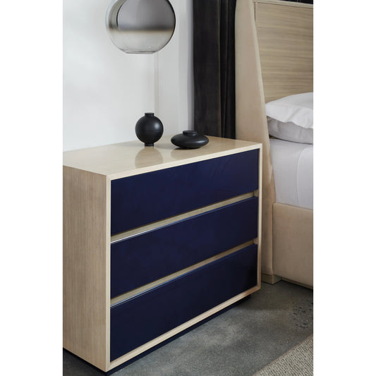 Da Vita Large Nightstand by Caracole. Made from birch, koto, maple in a modern style.