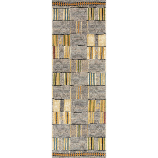 Mika MIK-10 Rug by Loloi in granite, multi. Made from polyester, polypropylene in a eclectic & global style.