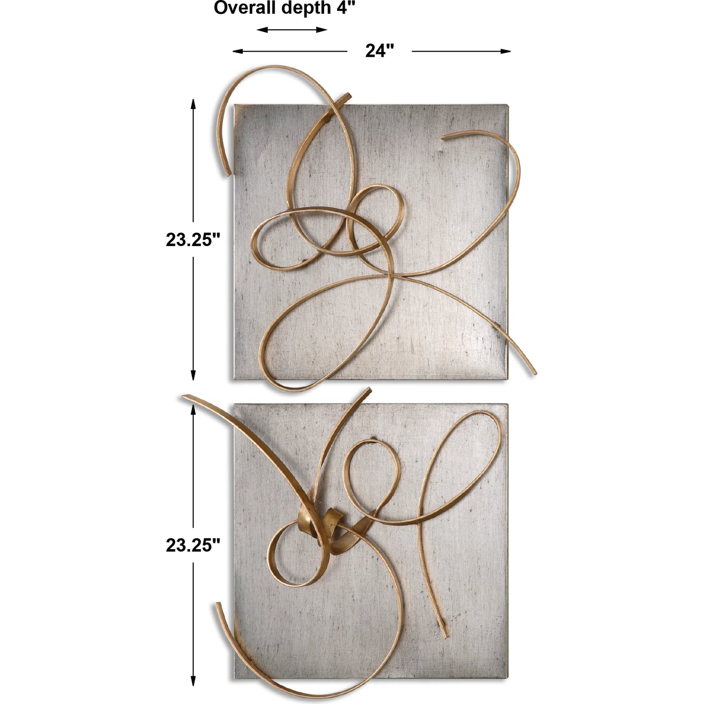 003 S-251721 | Additional Silo | Harmony Metal Wall Art (Set of 2) by Uttermost in multi and metal. Made from metal in a modern style.