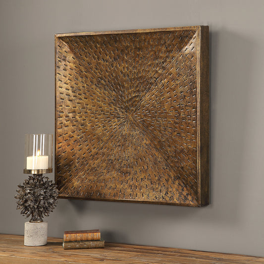 Blaise Wall Art by Uttermost in multi and bronze. Made from iron in a eclectic & global style.