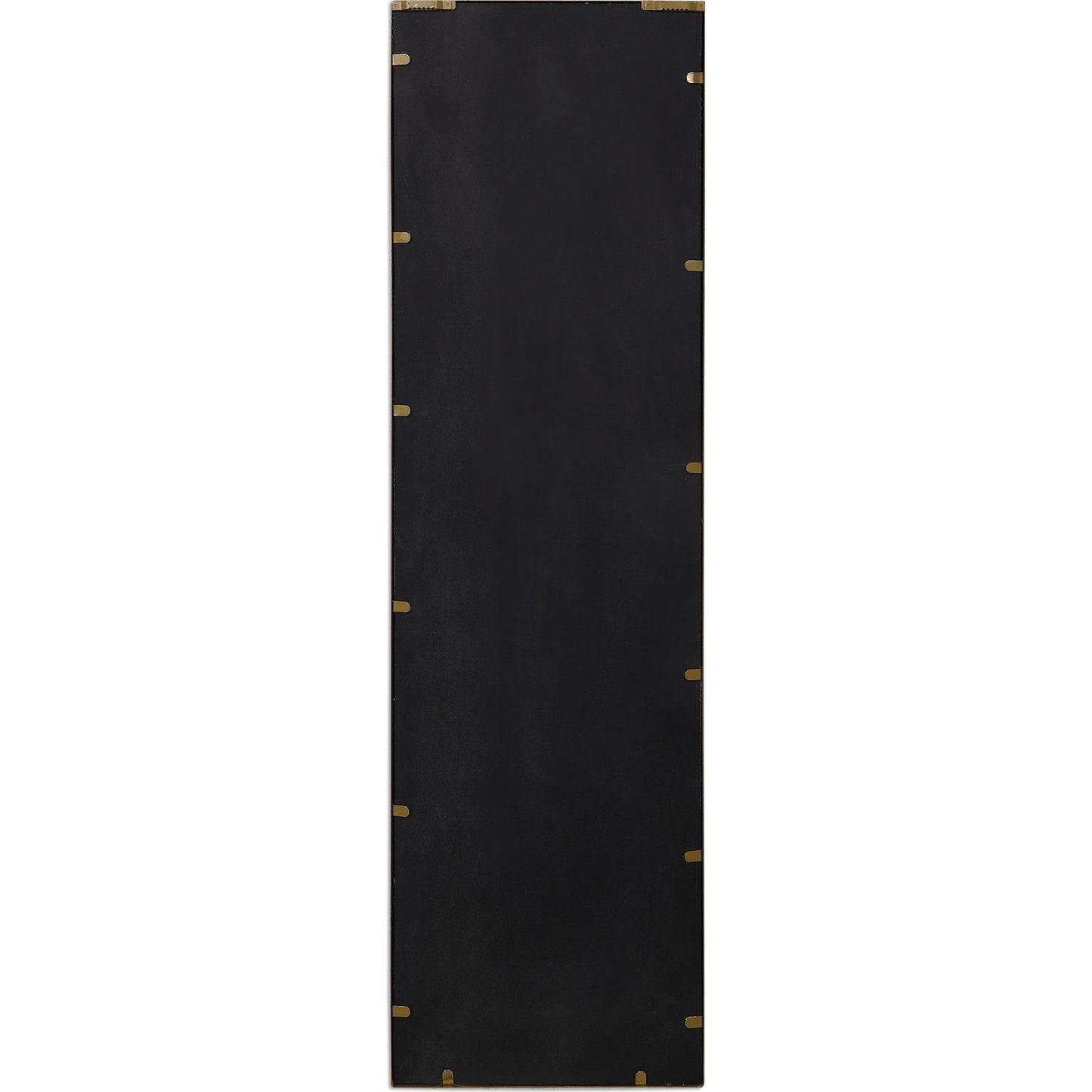 007 S-338647 | Additional Silo | Palma Gold Leaf Shadow Box by Uttermost in gold. Made from mdf, glass, plastic, linen in a modern style.