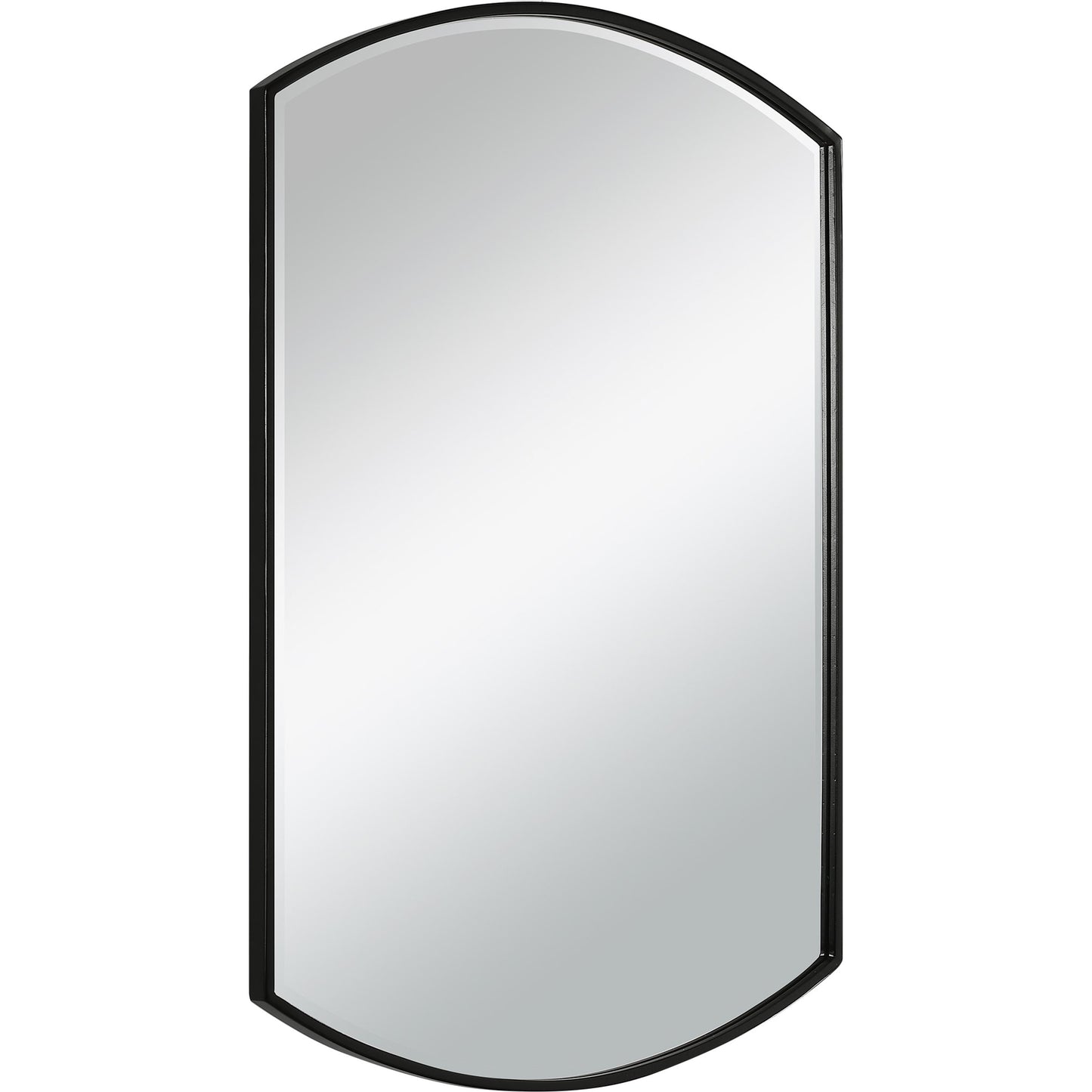 004 SR-897293 | Additional Silo | Shield Mirror by Uttermost in iron. Made from mdf, iron, mirror in a transitional style.