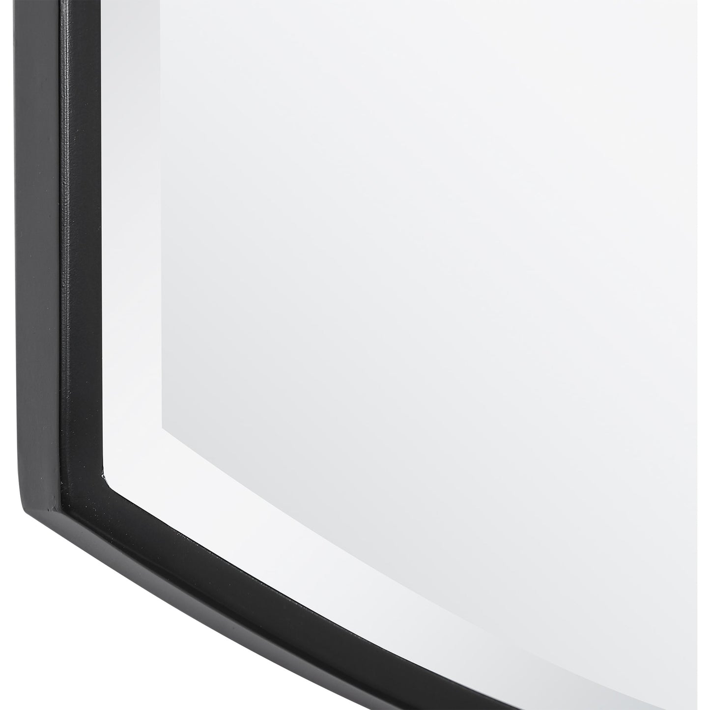005 SR-897293 | Additional Silo | Shield Mirror by Uttermost in iron. Made from mdf, iron, mirror in a transitional style.