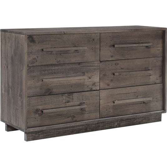 000 SR-818641 | Primary Silo | Nevada Dresser by LH Imports in dark driftwood. Made from reclaimed pine in a coastal style.