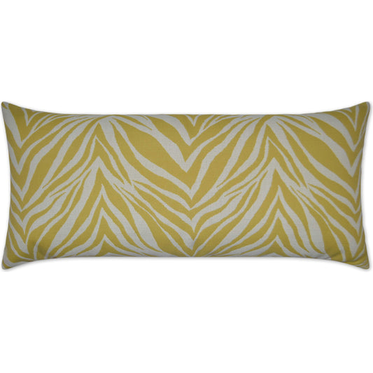 Crazy Horse Pillow by DV Kap Home in natural. Made from 100% solution dyed acrylic in a modern style.