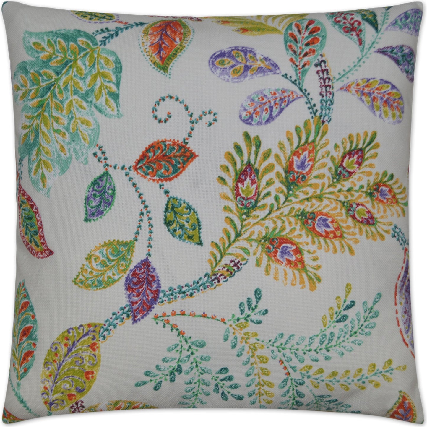 001 SR-808649 | Primary Silo | Autumn Leaves Pillow by DV Kap Home in natural. Made from 100% polyester in a modern style.