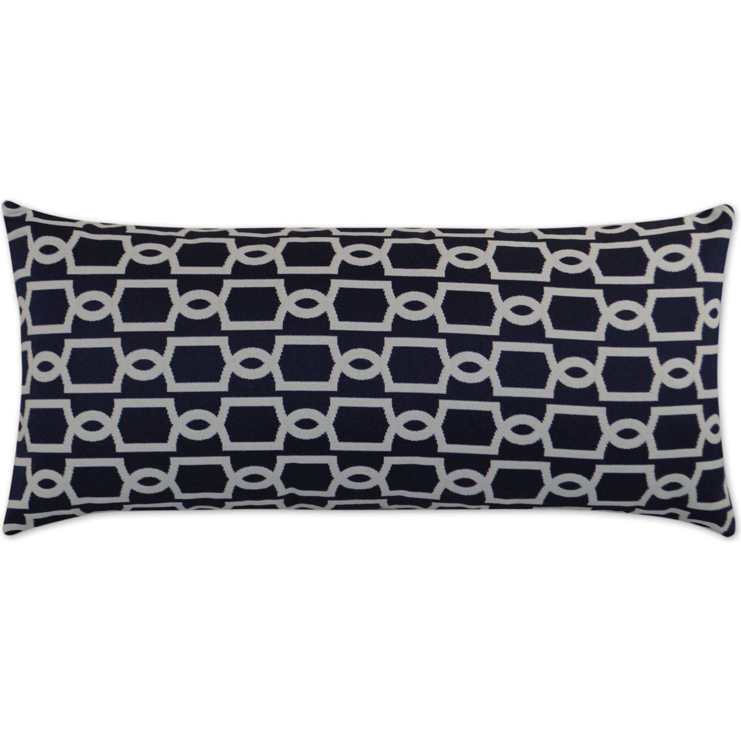 003 SR-808853 | Primary Silo | Ocean Gate Pillow by DV Kap Home in navy. Made from 100% olefin in a modern style.