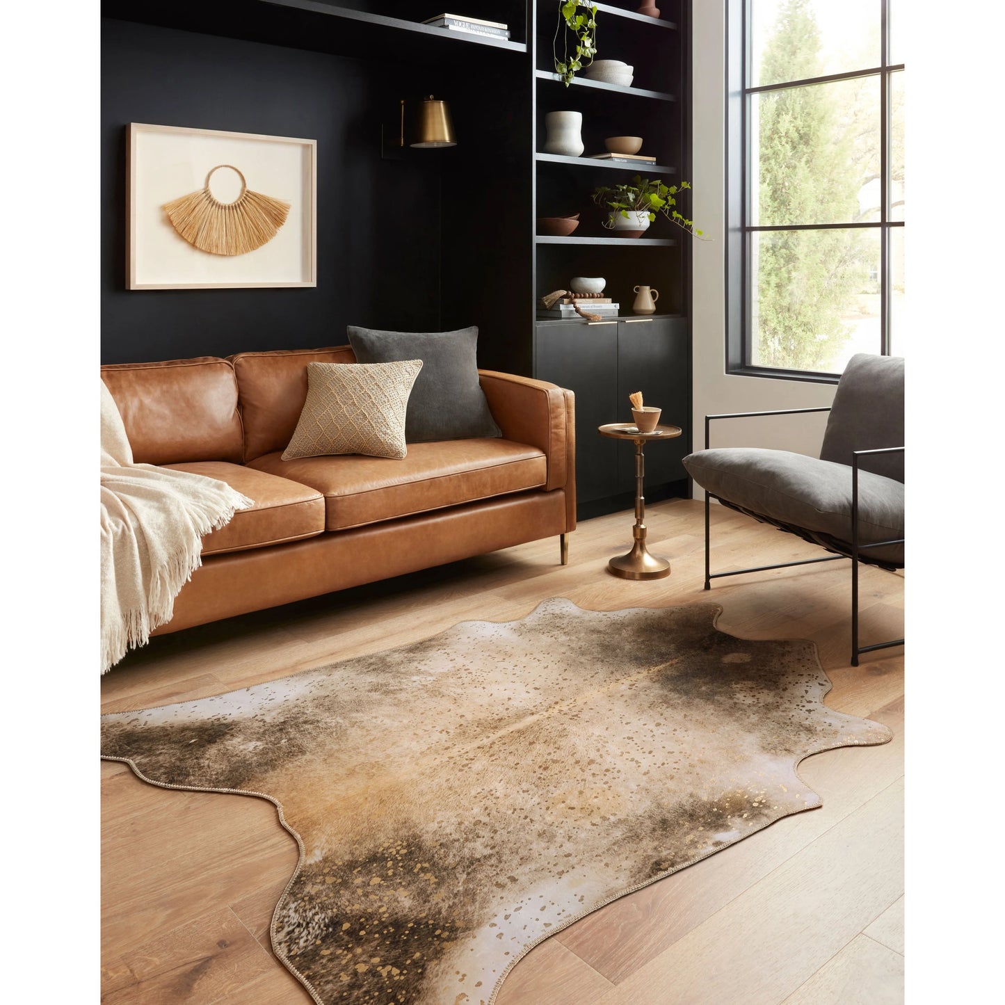 004 101708-43070,101708-43071 | Lifestyle | Odessa ODE-01 Rug by Loloi in mocha, sand. Made from 100% polyester in a rustic style.