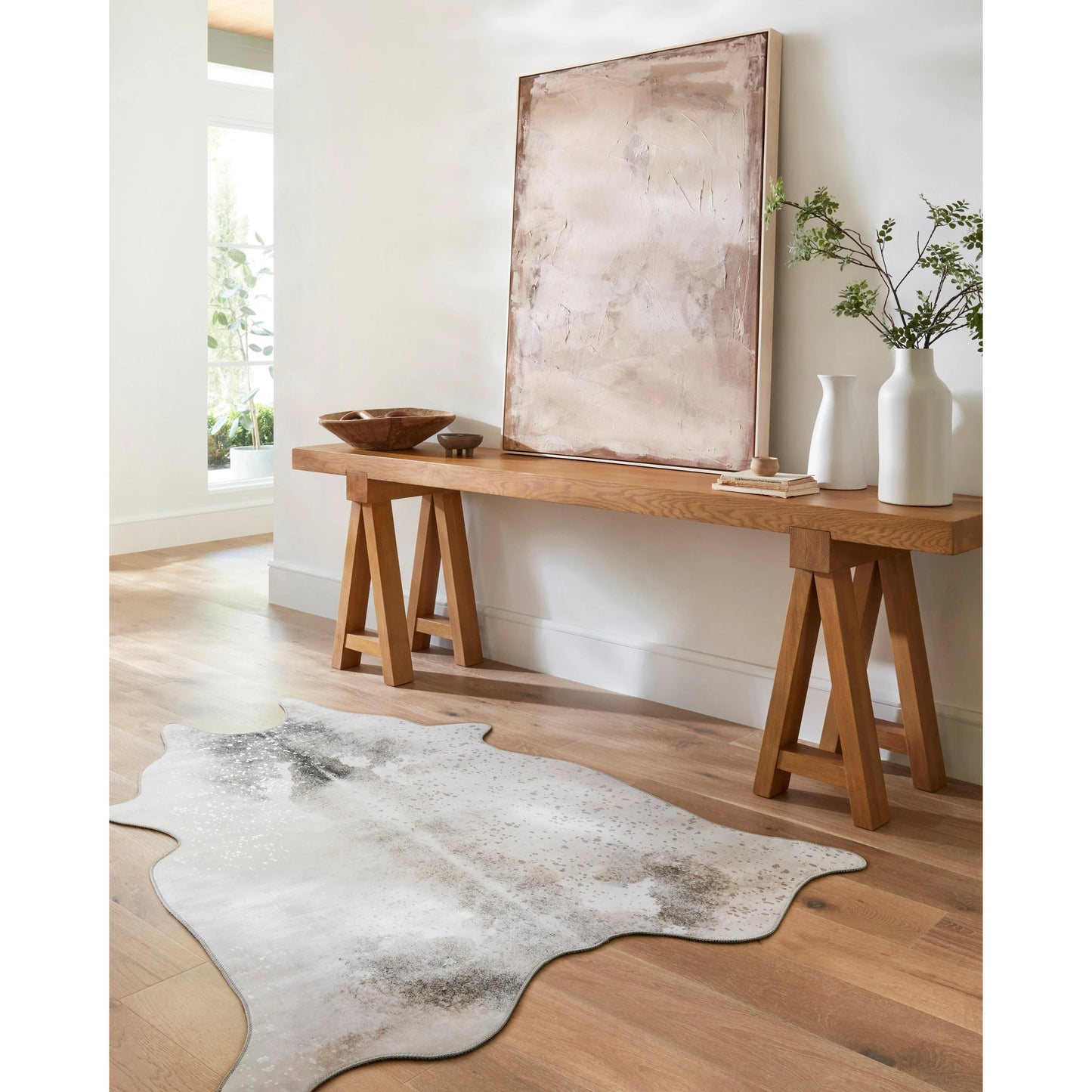 005 101709-43070,101709-43071 | Lifestyle | Odessa ODE-02 Rug by Loloi in silver, gray. Made from 100% polyester in a rustic style.