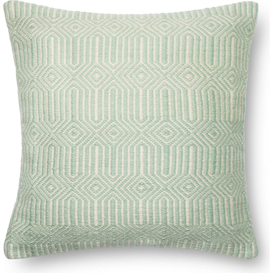 Indoor/Outdoor Bermuda Pillow by Loloi. Made from 100% polyester in a modern style.