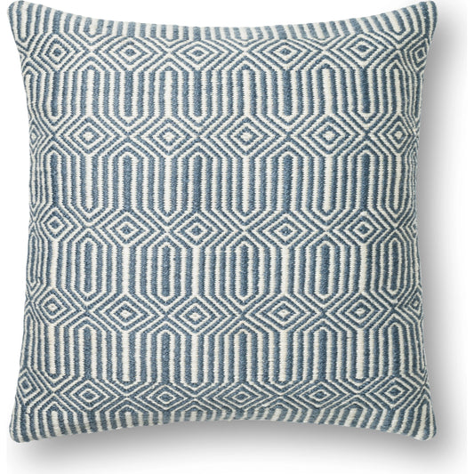 Indoor/Outdoor Bermuda Pillow by Loloi. Made from 100% polyester in a modern style.