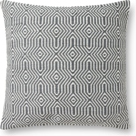Indoor/Outdoor Bermuda Pillow by Loloi. Made from 100% polyester in a modern style.