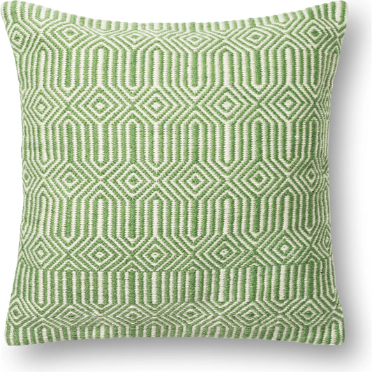 Indoor/Outdoor Bermuda Pillow by Loloi. Made from 100% polyester in a modern style.