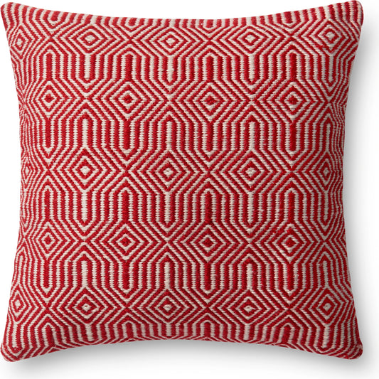 Indoor/Outdoor Bermuda Pillow by Loloi. Made from 100% polyester in a modern style.