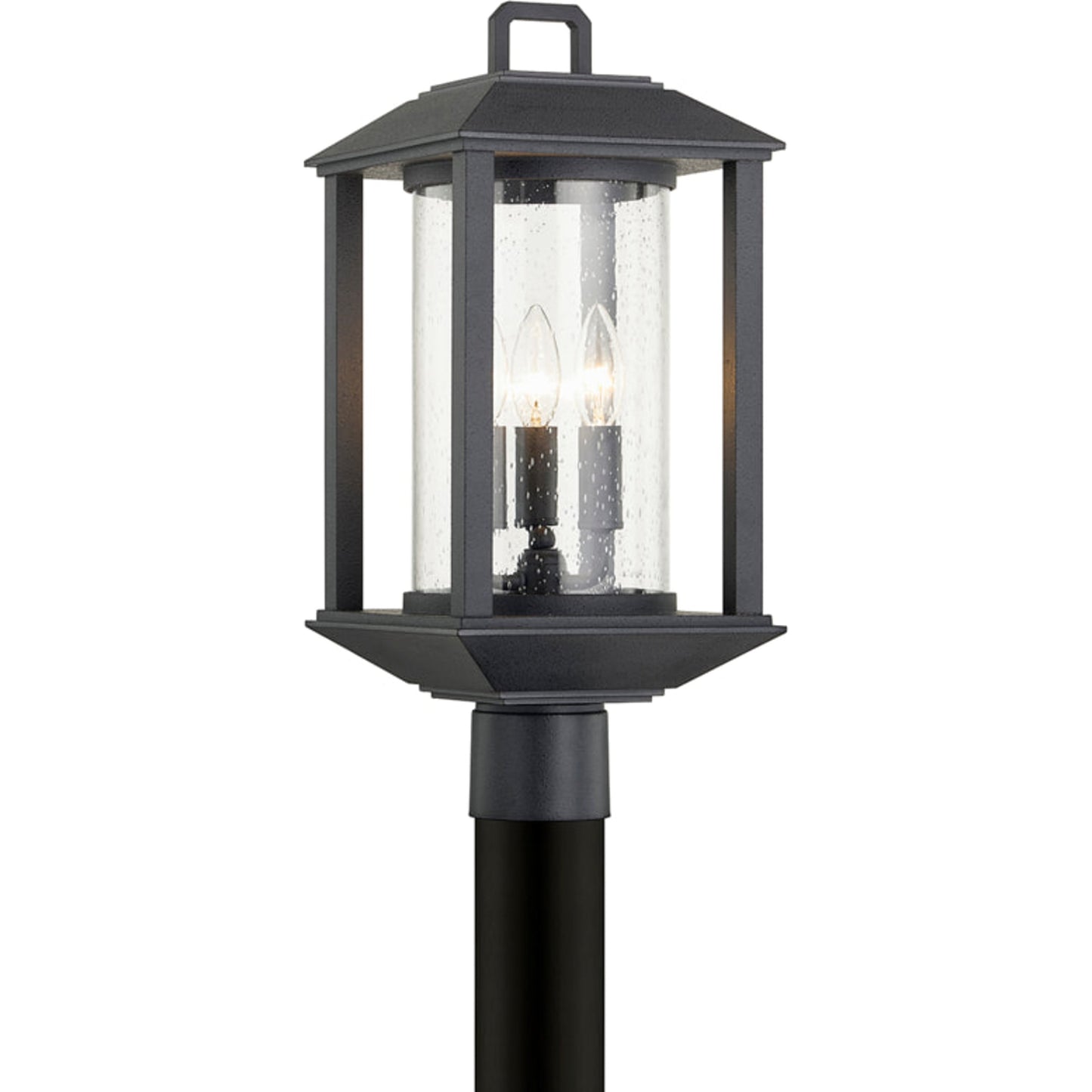 001 SR-860365 | Additional Silo | Mccarthy Post by Troy in weathered graphite. Made from hand crafted aluminum in a modern style.