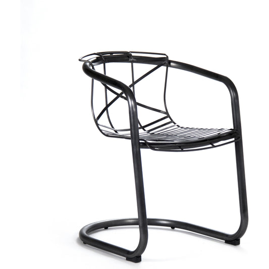 Finn Dining Chair by Zentique in iron. Made from iron in a modern style.