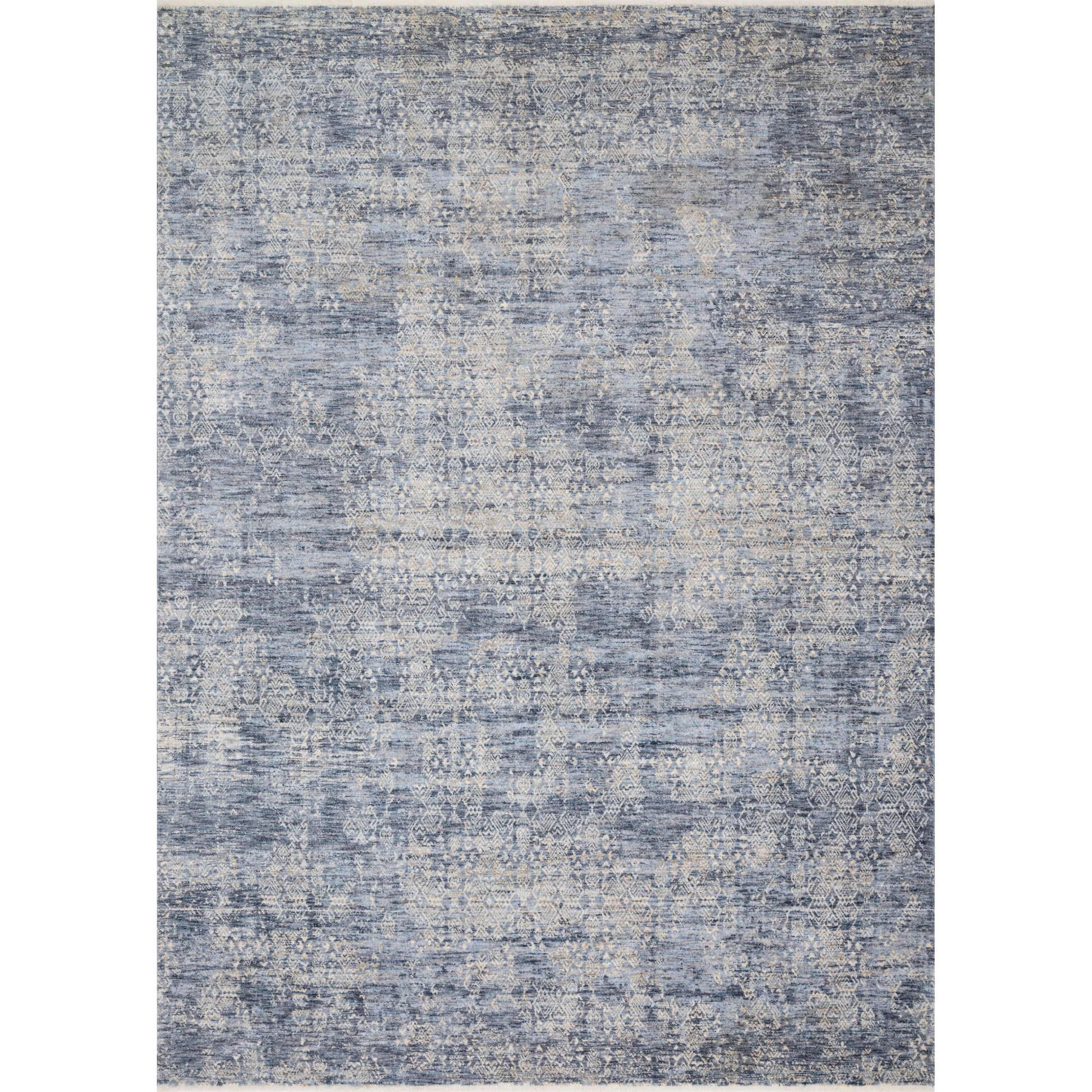 Pandora PAN-03 Rug by Loloi in dark blue. Made from 100% polyester in a transitional style.