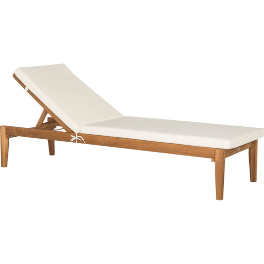 Lamont Sunlounger by HedgeApple Essentials. Made from acacia in a modern style.