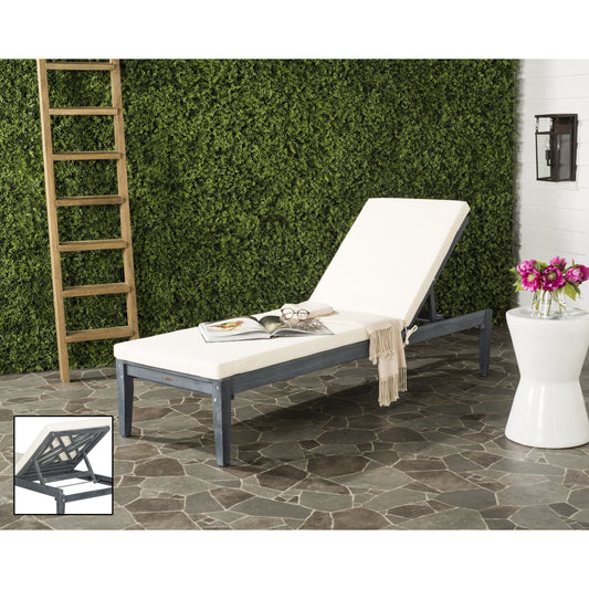 Lamont Sunlounger by HedgeApple Essentials. Made from acacia in a modern style.