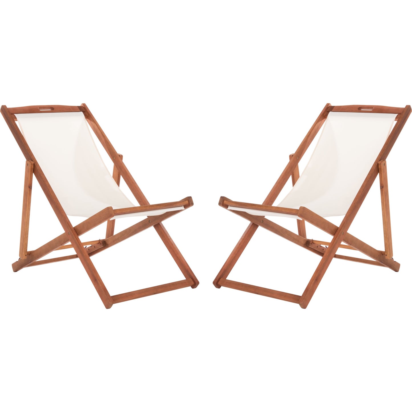 049 SR-765207 | Primary Silo | Benton Sling Chair by HedgeApple Essentials. Made from eucalyptus wood, polyester in a coastal style.