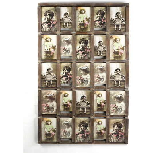 Wooden Photo Frame by Zentique in mdf. Made from mdf in a cottage & farmhouse style.