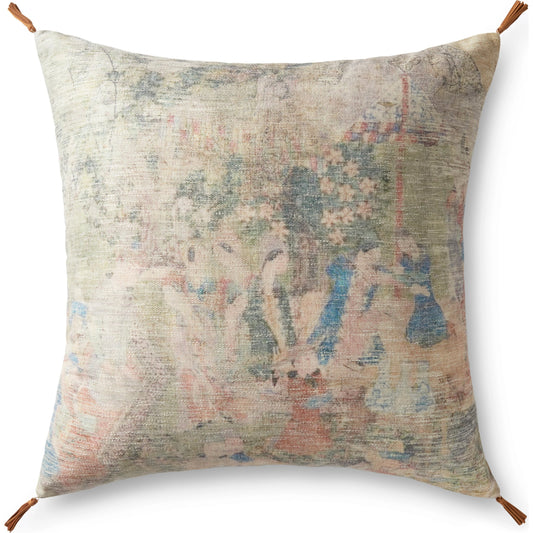 001 SI-1788174 | Primary Silo | LFP0018 Pillow Cover by Loloi in multi. Made from 100% polyester in a transitional style.