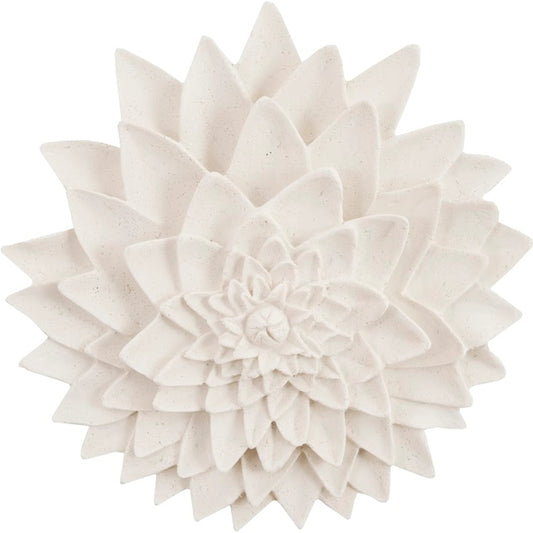 Dahlia Flower Wall Art by Phillips Collection. Made from resin, resin composite in a modern style.