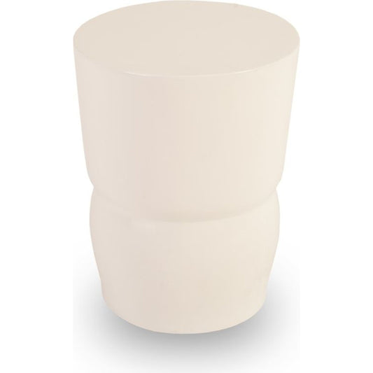 Carved Stool by Phillips Collection. Made from resin in a modern style.