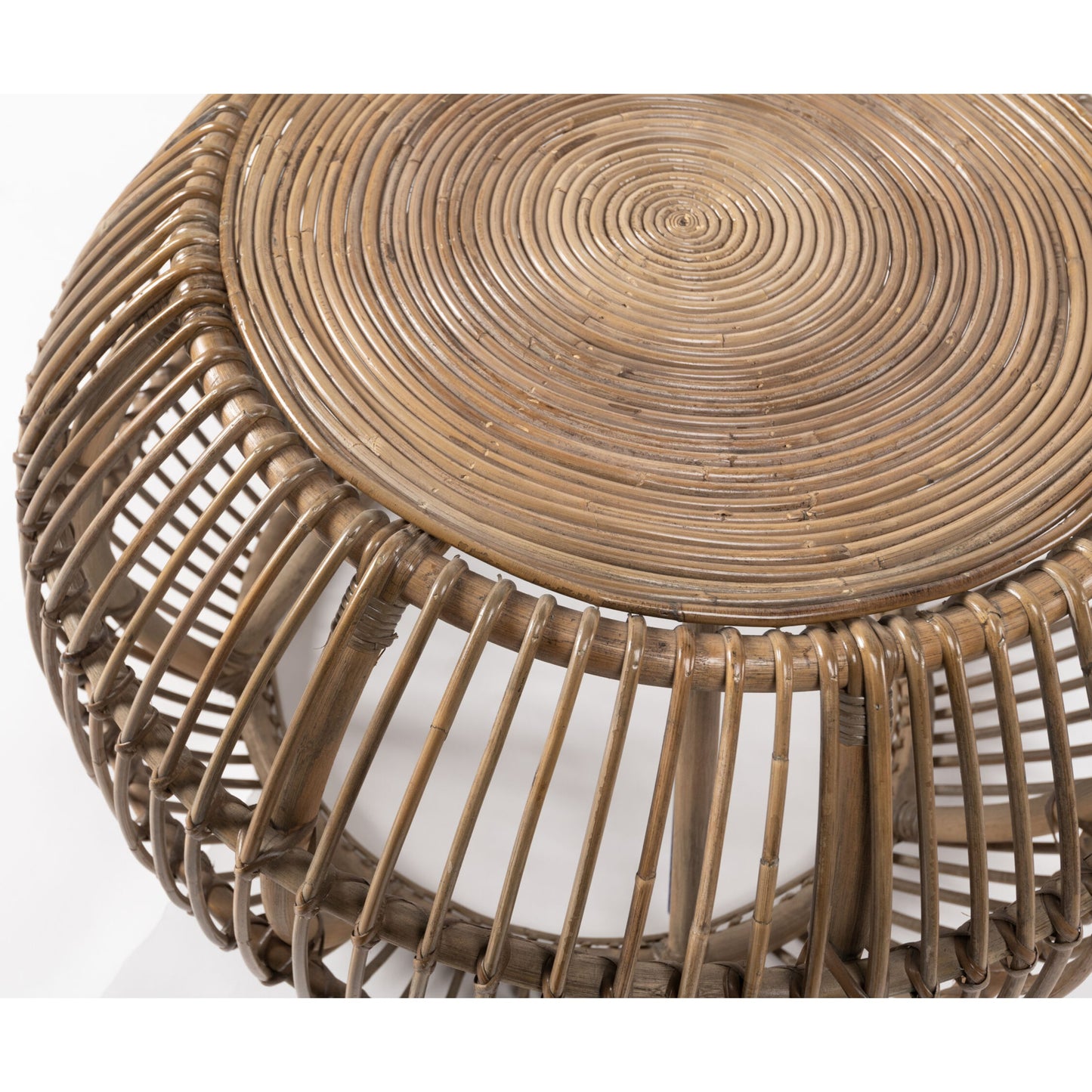 005 SR-897731 | Lifestyle | Lira Coffee Table by Kosas Home. Made from rattan subalio, jawit in a coastal style.