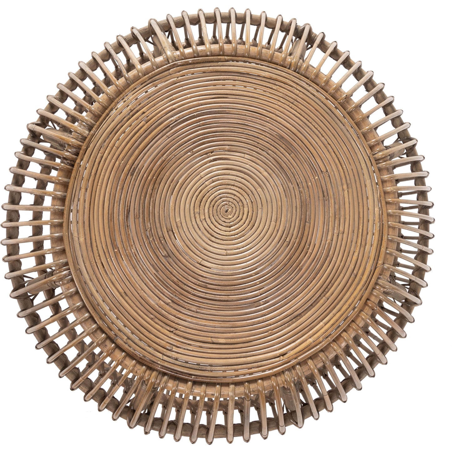 002 SR-897731 | Additional Silo | Lira Coffee Table by Kosas Home. Made from rattan subalio, jawit in a coastal style.