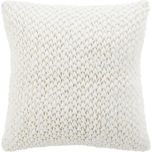 Swift Pillow by HedgeApple Essentials in cream. Made from cotton in a modern style.