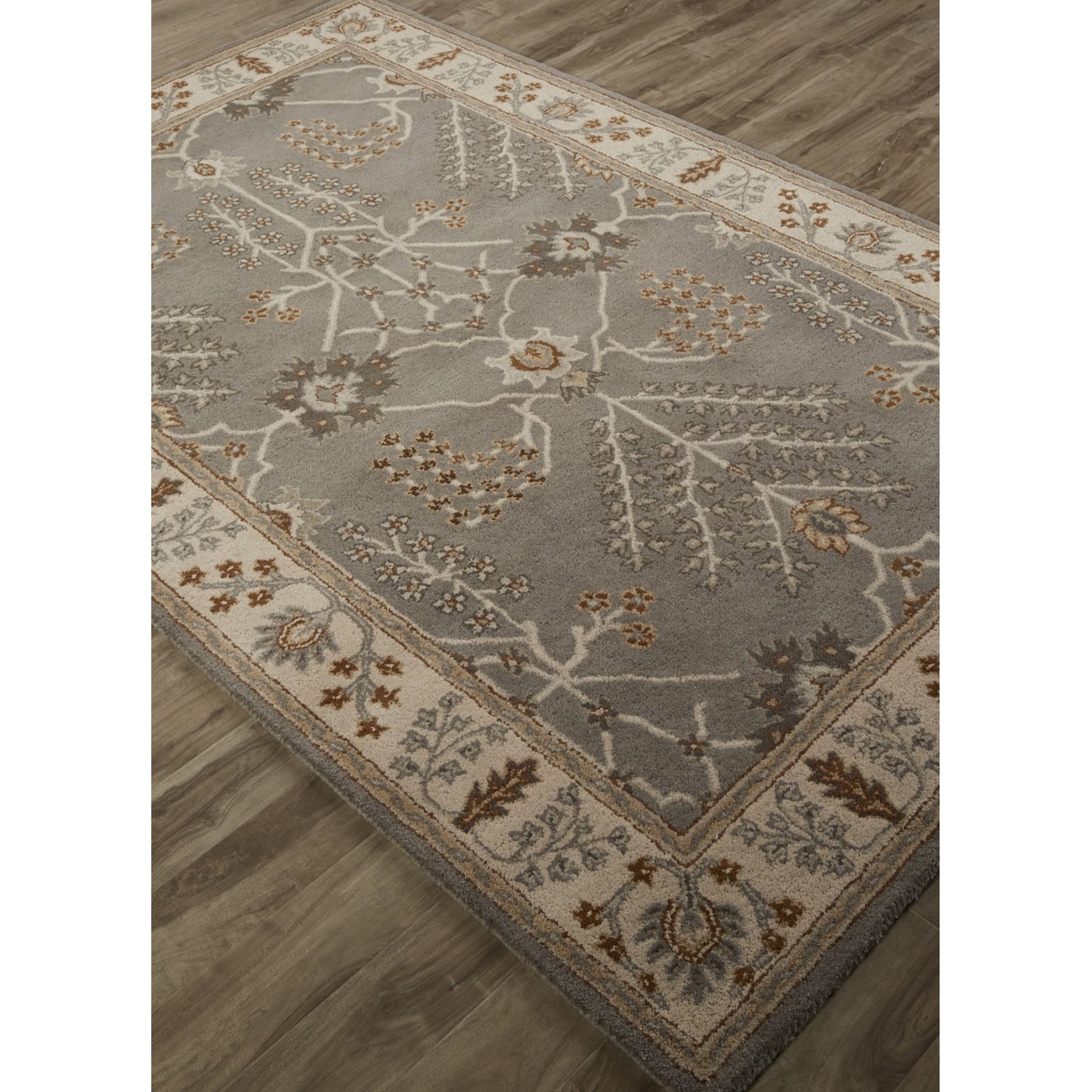 007 O-JAIPUR-RUG126749,O-JAIPUR-RUG129875,O-JAIPUR-RUG129876,O-JAIPUR-RUG129877 | Closeup | Chambery Rug by Jaipur Living. Made from 100% handspun wool in a traditional style.