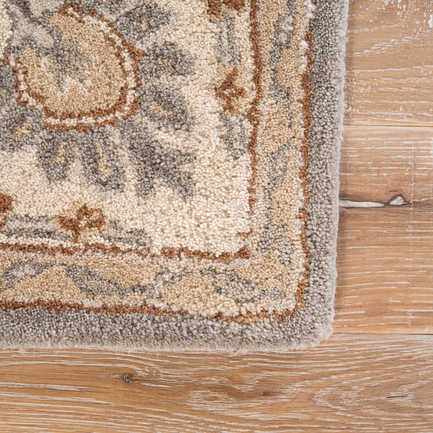 011 O-JAIPUR-RUG126749,O-JAIPUR-RUG129875,O-JAIPUR-RUG129876,O-JAIPUR-RUG129877 | Closeup | Chambery Rug by Jaipur Living. Made from 100% handspun wool in a traditional style.