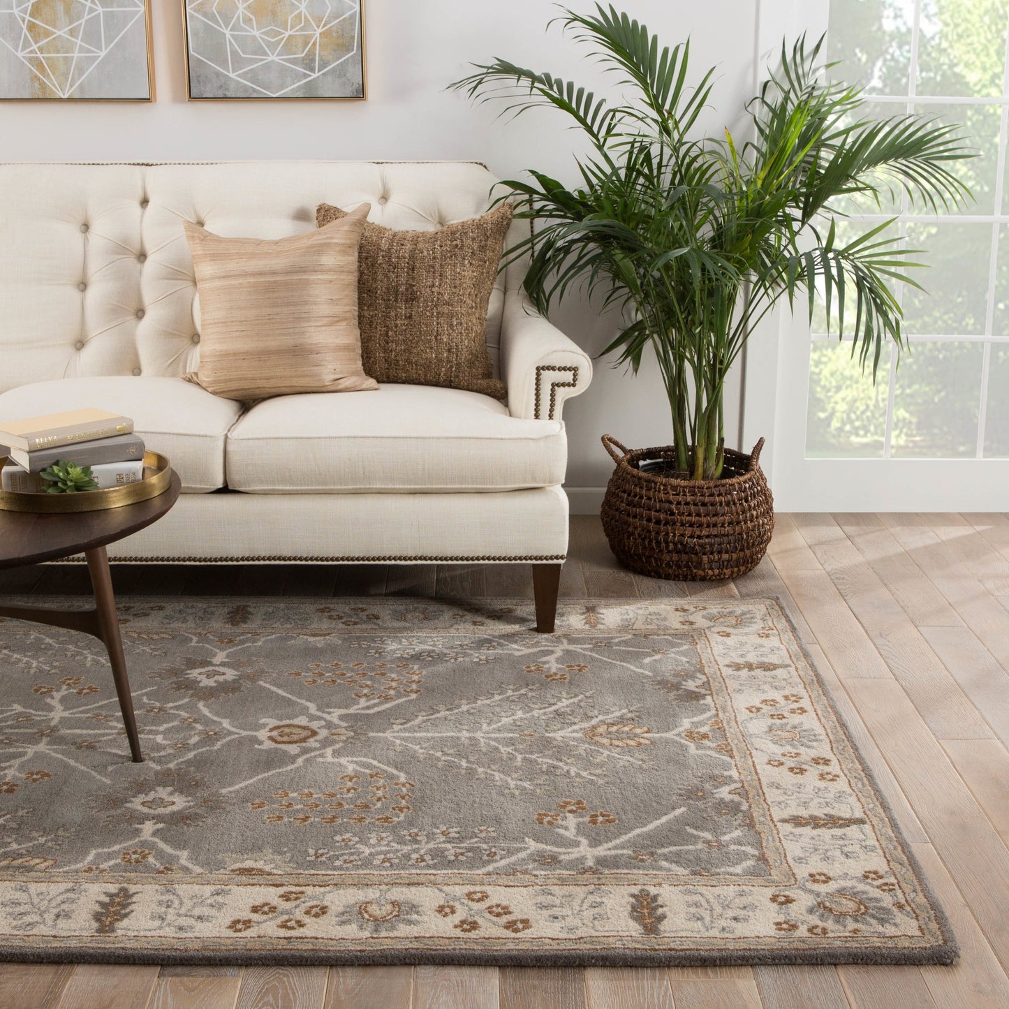 015 O-JAIPUR-RUG126749,O-JAIPUR-RUG129875,O-JAIPUR-RUG129876,O-JAIPUR-RUG129877 | Lifestyle | Chambery Rug by Jaipur Living. Made from 100% handspun wool in a traditional style.